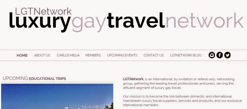 The Luxury Gay Travel Network by Carlos Melia