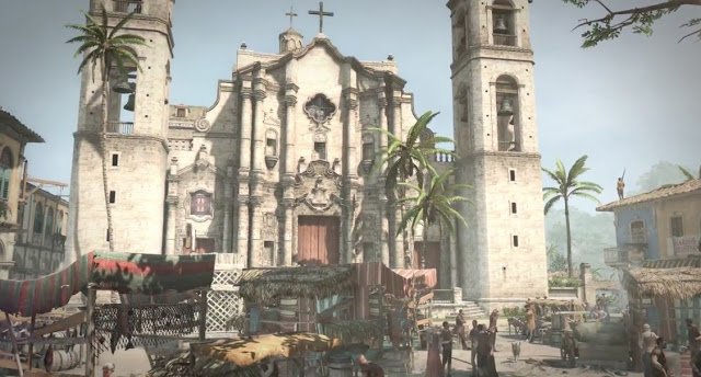 La Cattedrale de L'Avana in Assassin's Creed Black Flag