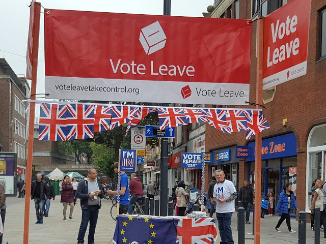 propaganda sul referendum brexit, sostenitori del leave